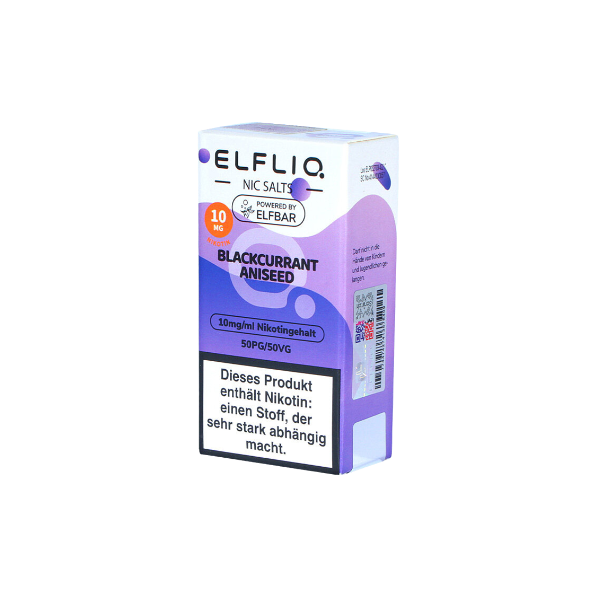 E-Liquid Elfliq 10mg - Blackcurrant Aniseed