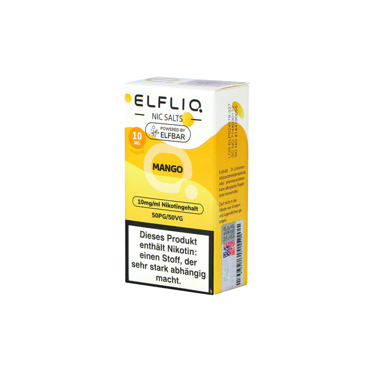 E-Liquid Elfliq 10mg - Mango