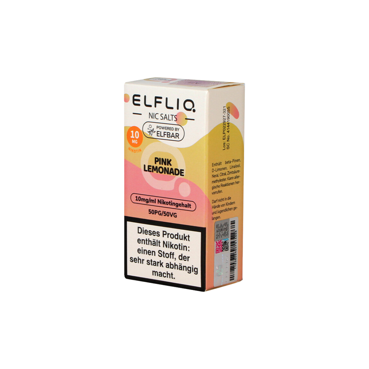 E-Liquid Elfliq 10mg - Pink Lemonade