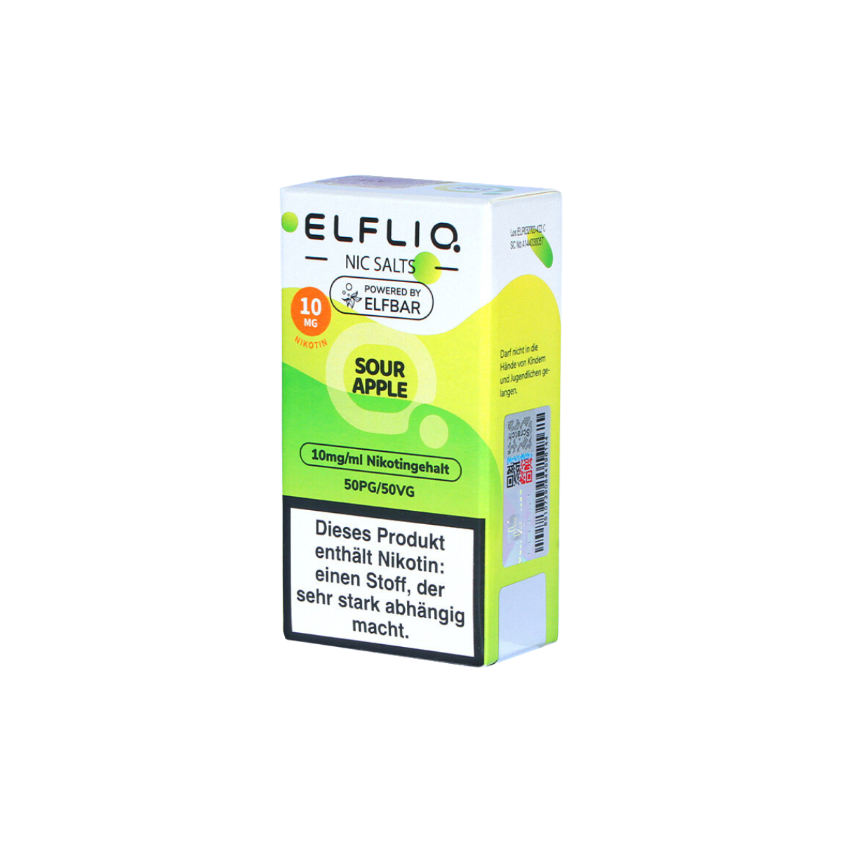 E-Liquid Elfliq 10mg - Sour Apple