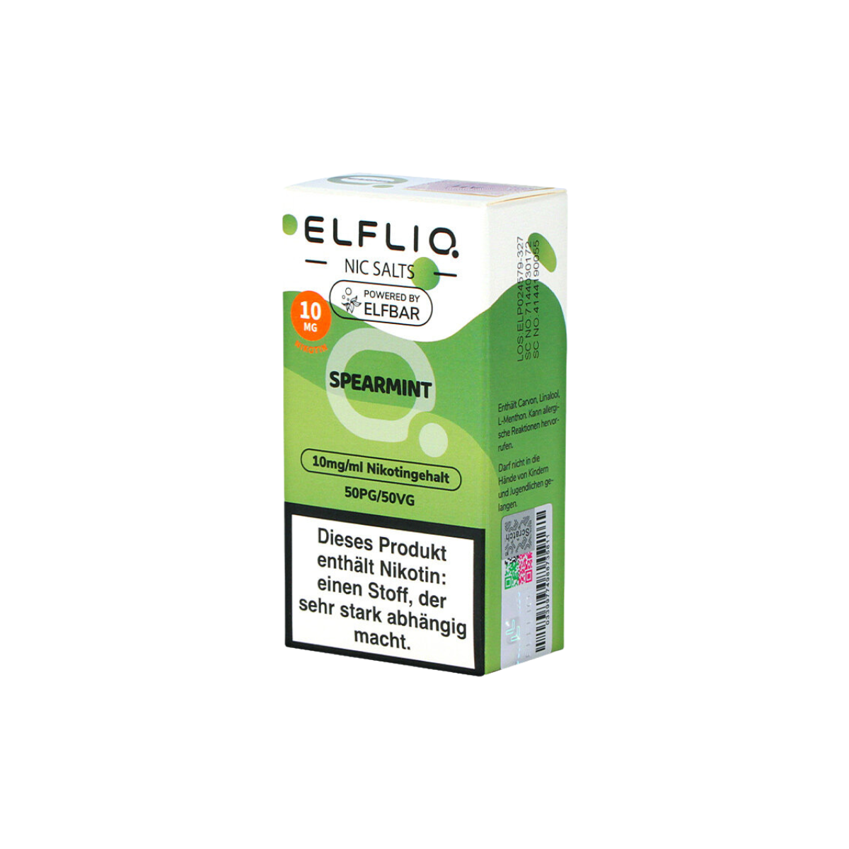 E-Liquid Elfliq 10mg - Spearmint