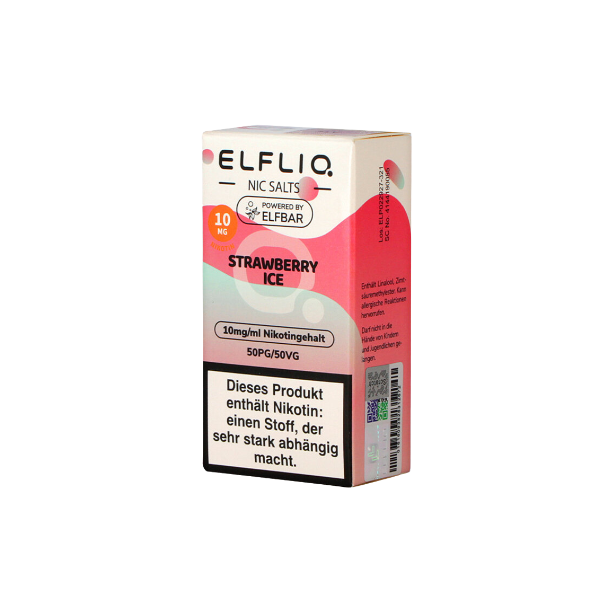 E-Liquid Elfliq 10mg - Strawberry Ice