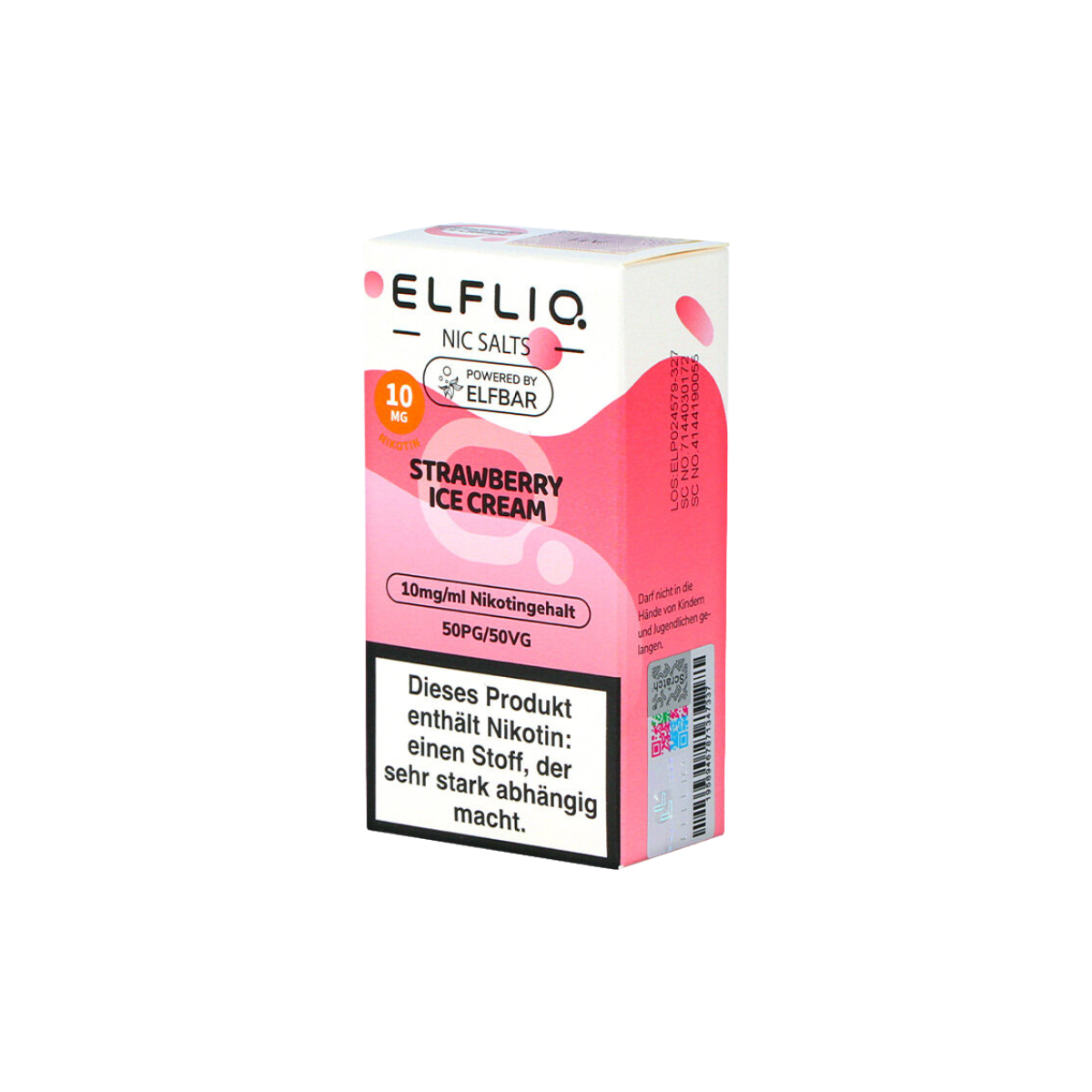 E-Liquid Elfliq 10mg - Strawberry Ice Cream