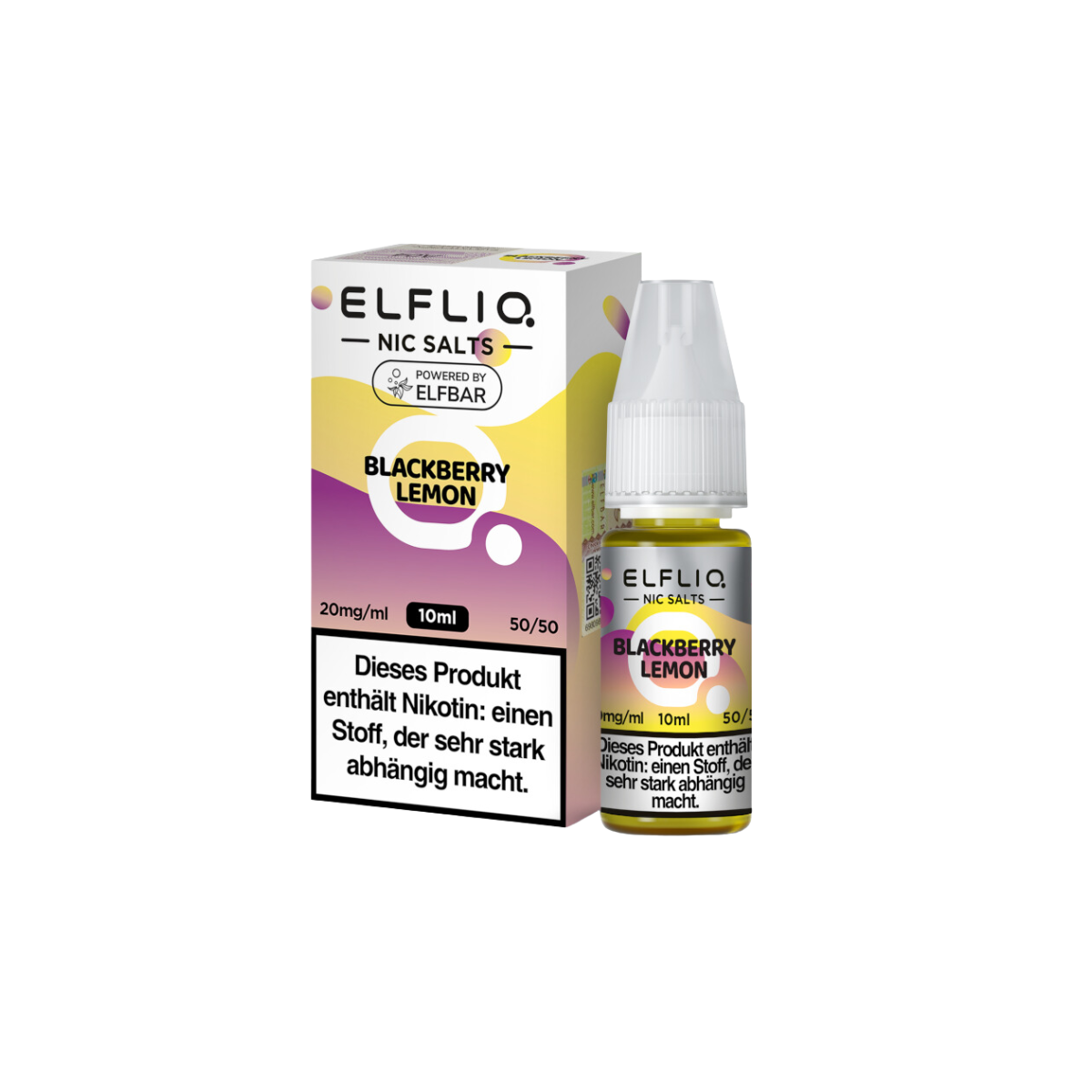 E-Liquid Elfliq 20mg - Blackberry Lemon