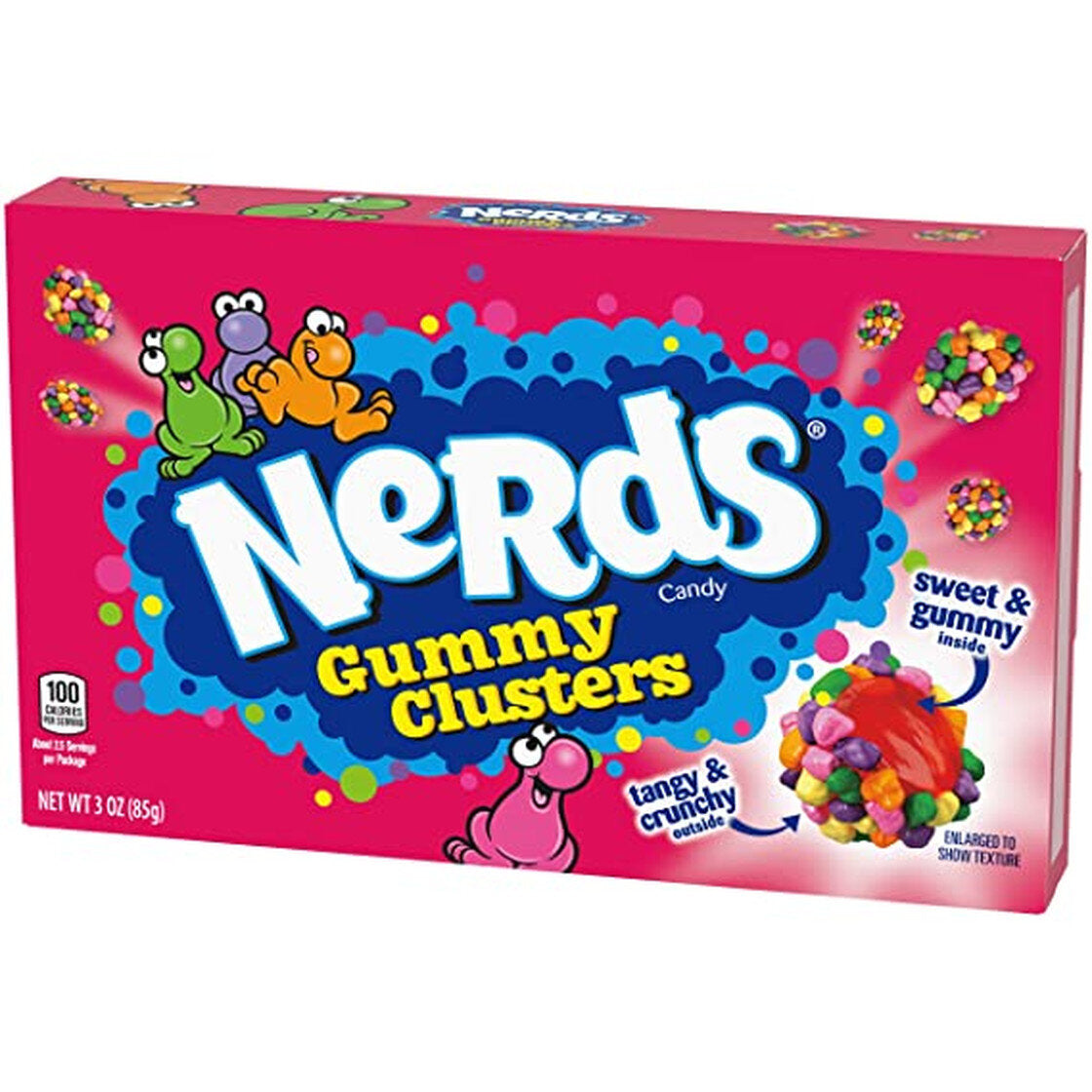 Nerds Gummy Clusters – Süßes Fruchtgummi trifft saure Nerds