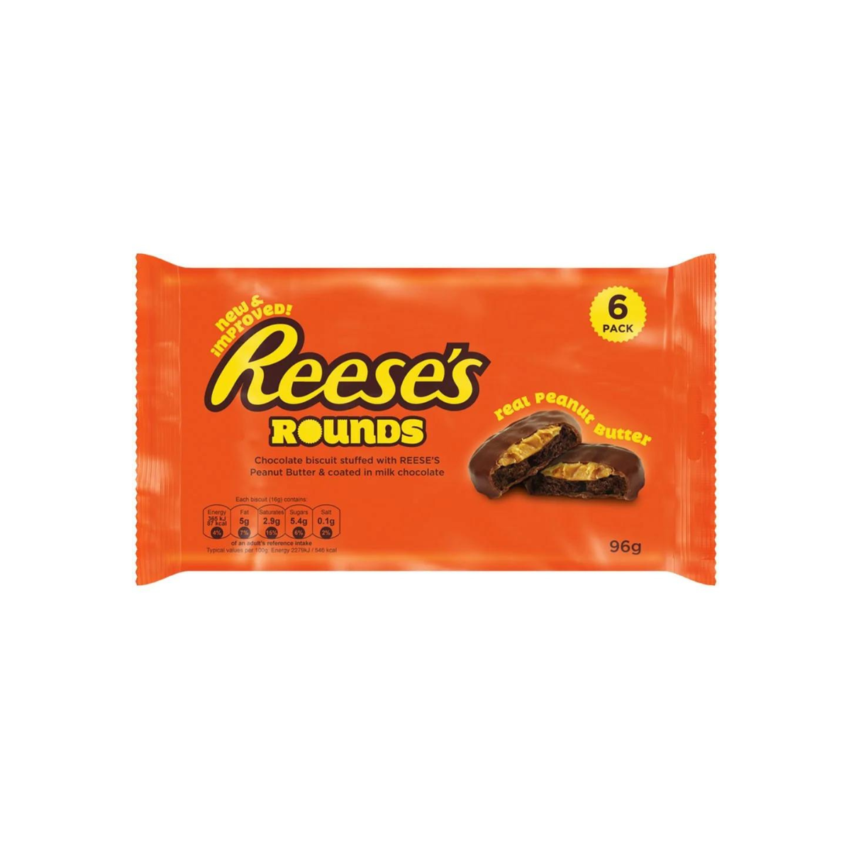 Reeses Rounds 6er Pack 96g